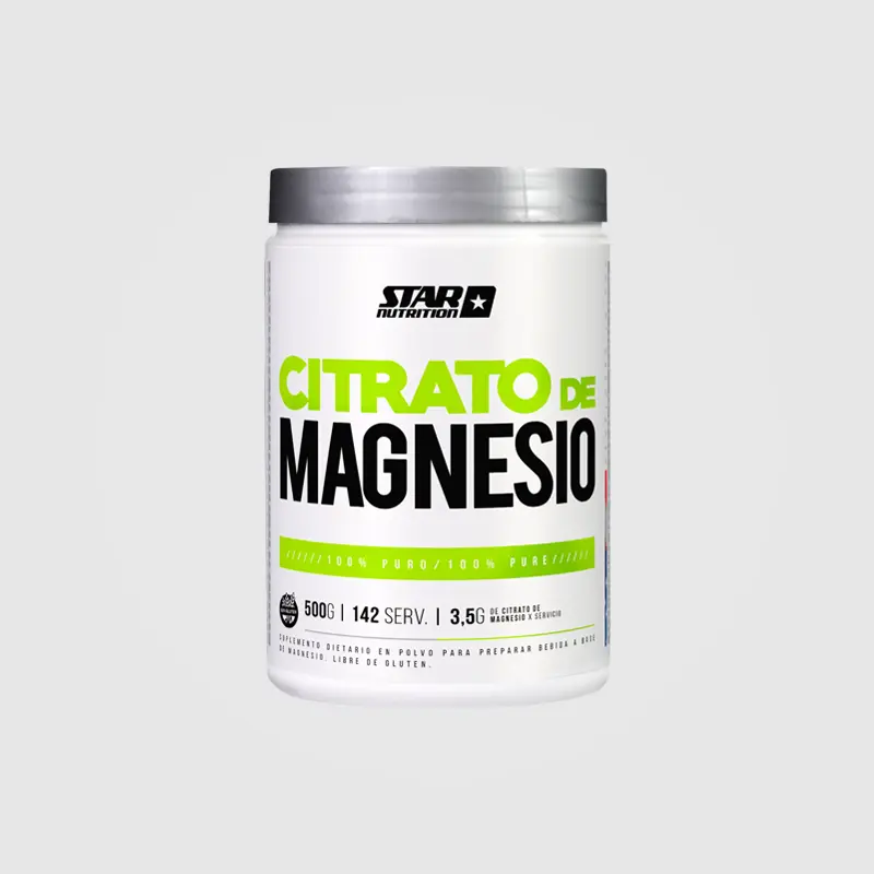 Citrato de Magnesio - Star Nutrition - 500 G