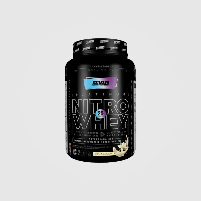 Platinum Nitro Whey - Star Nutrition - 908 G
