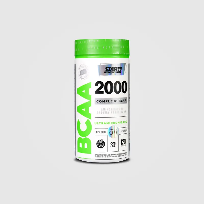 BCAA 2000 - Star Nutrition - 120 CAPS