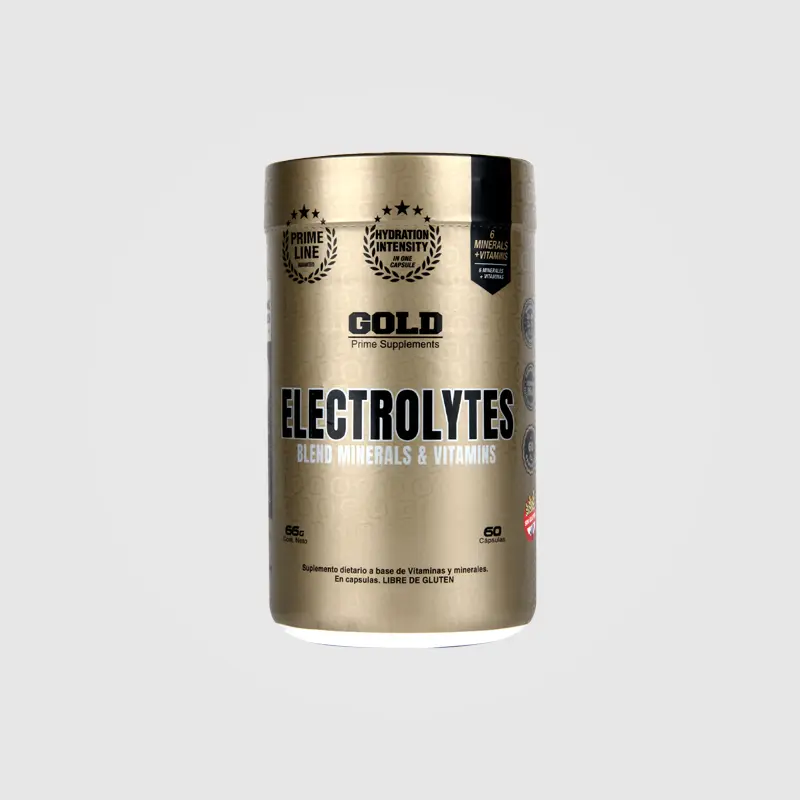 Electrolytes Capsulas blandas - Gold Nutrition - 60 CAPS