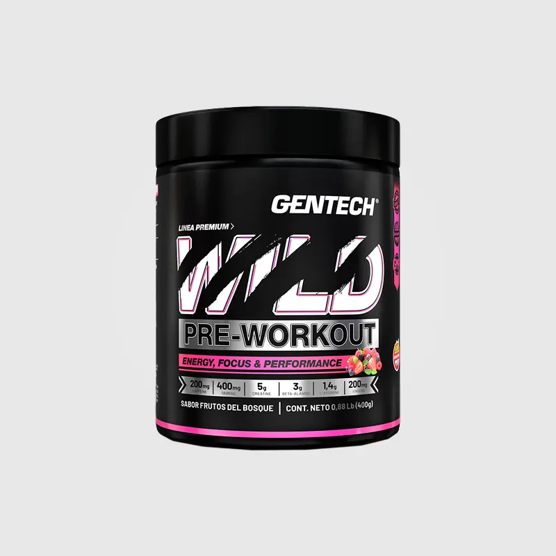 Wild Pre Workout - Gentech - 400G