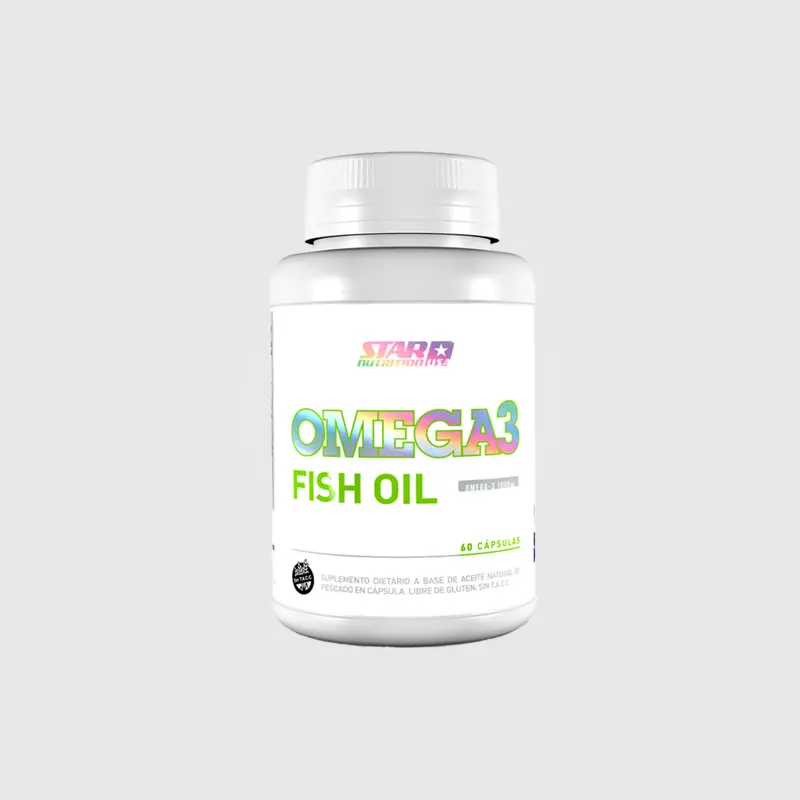 Omega 3 Fish Oil - Star Nutrition - 60 CAPS