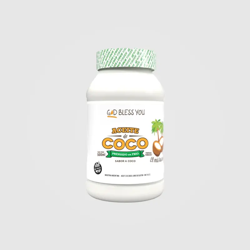 Aceite de coco VIRGEN - God Bless You - 500 ML