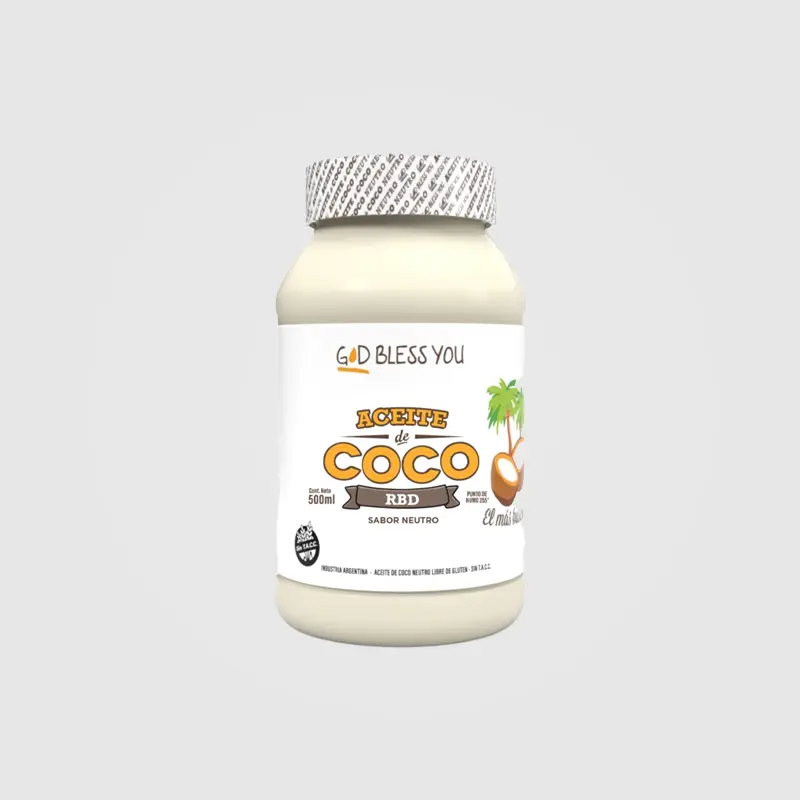 Aceite de coco RBD Neutro - God Bless You - 500 ML