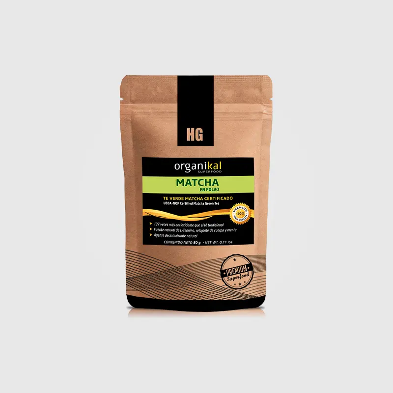 Organikal Superfoods Matcha en polvo - HG - 50 G