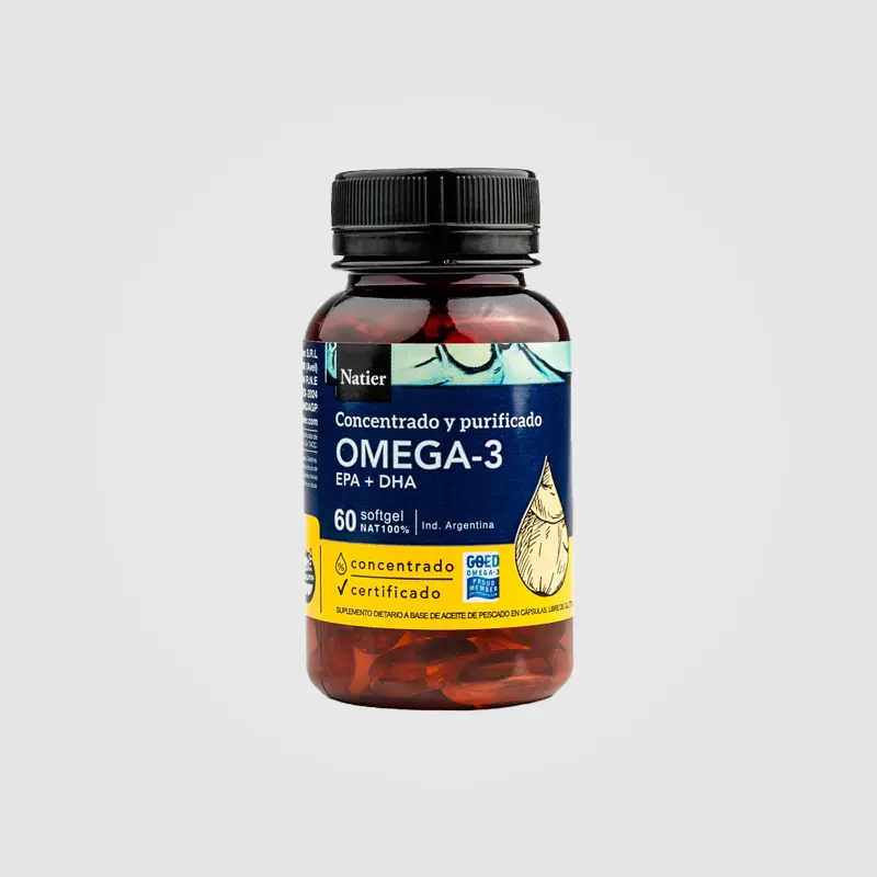 OMEGA-3 DHA EPA - Natier - 60 CAPS