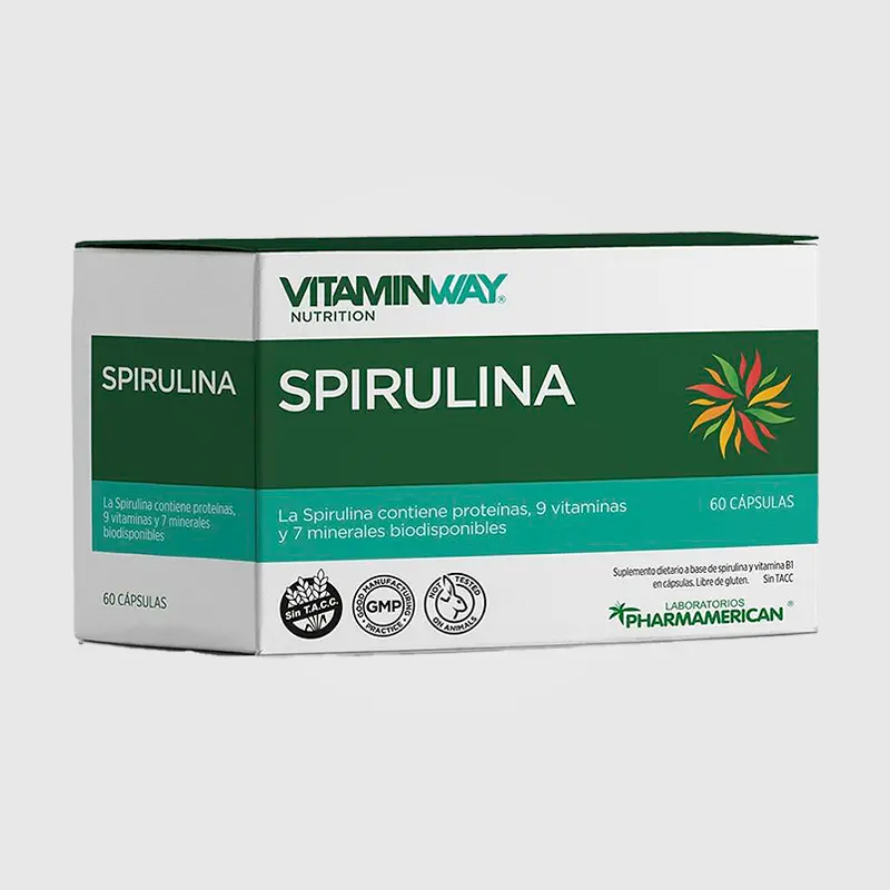 SPIRULINA - VitaminWay - 60 CAPS