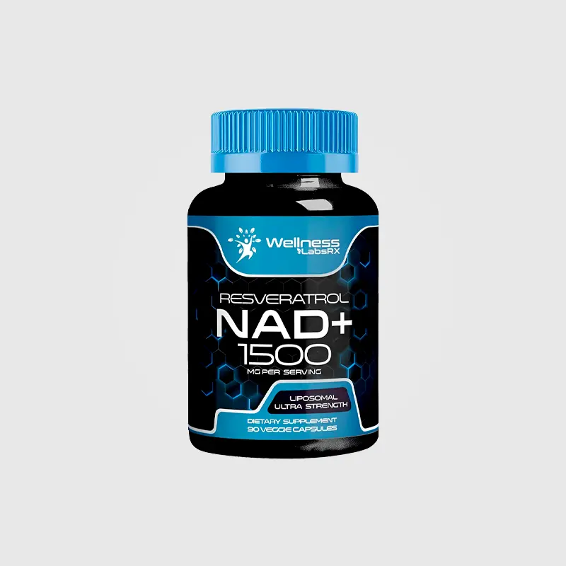 Resveratrol Nad+ 1500 - Wellness LabsRX - 90 CAPS