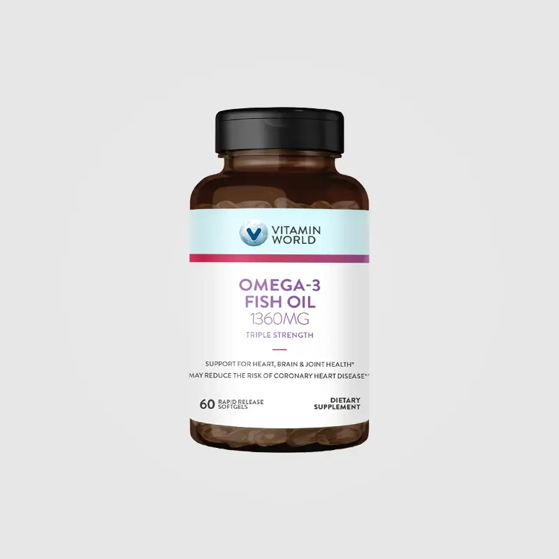 Omega-3 Fish Oil 1360MG - Vitamin World - 60 CAPS