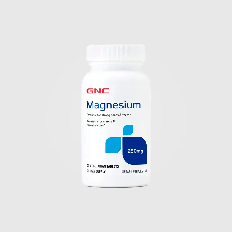Magnesium 250mg - GNC - 90 TABS