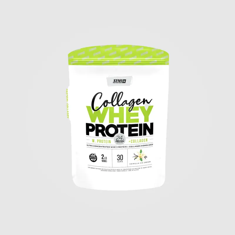 Collagen Whey Protein - Star Nutrition - 908 G