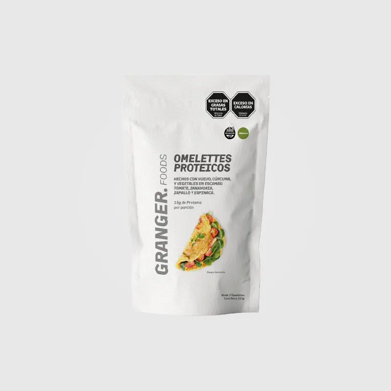 Omelettes Proteicos Mix Verduras - Granger - 245 G 