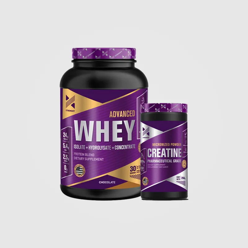 Combo XTRENGHT (Whey Advanced + Creatina)