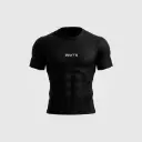 Compression T Black & Black - INVICTUS 