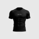 Compression T Black & Gray - INVICTUS 