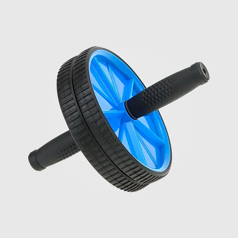 Rueda abdominal doble - Turquesa 