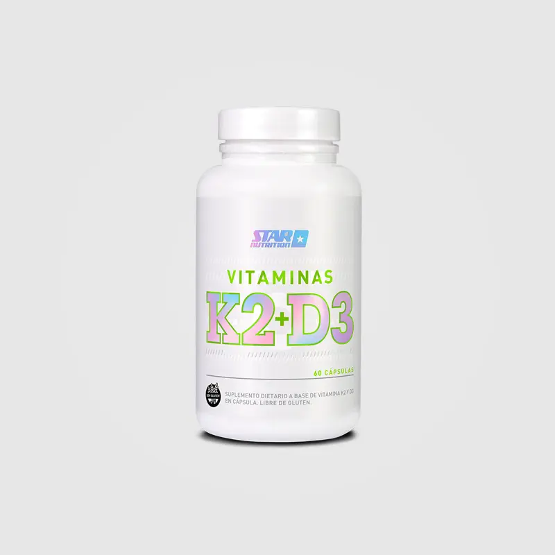 Vitamina K2 + D3 - Star Nutrition - 60 CAPS