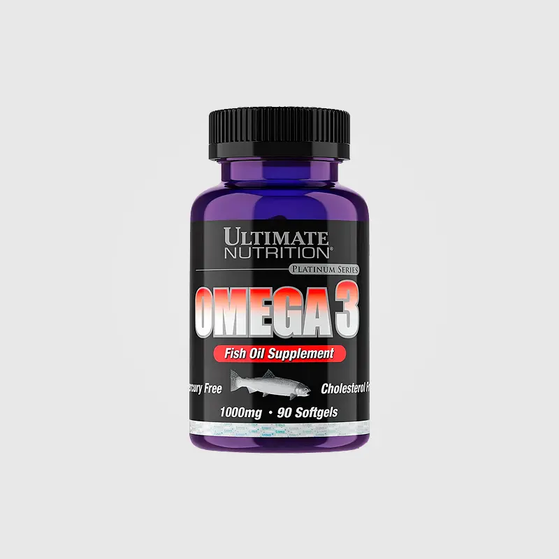 Omega 3 - Ultimate Nutrition 1000mg - 100 CAP - Importado 
