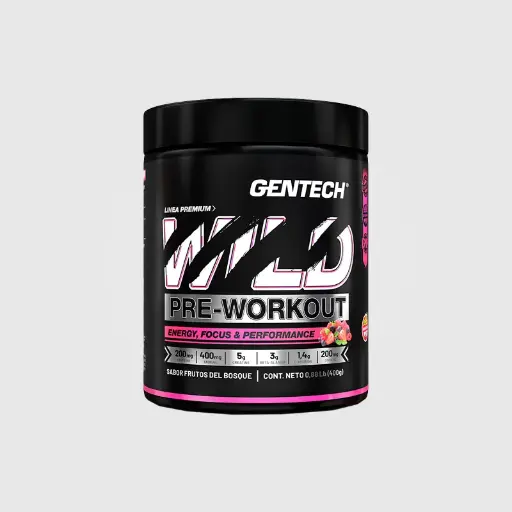 Wild Pre Workout - Gentech - 400G