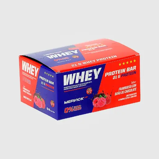 21g Whey Protein Bar - Mervick Lab - CAJA 12 Unidades
