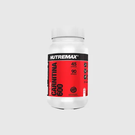 Carnitina 600 - Nutremax - 90 CAPS