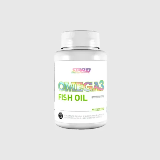 Omega 3 Fish Oil - Star Nutrition - 60 CAPS