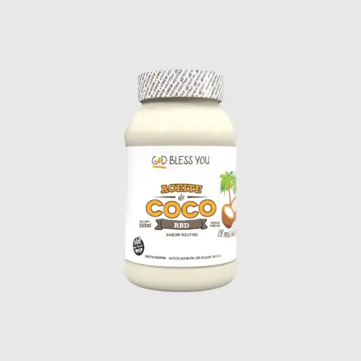 Aceite de coco RBD Neutro - God Bless You - 500 ML