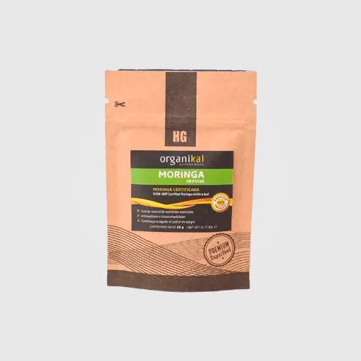 Organikal Superfoods Moringa en polvo - HG - 50 G