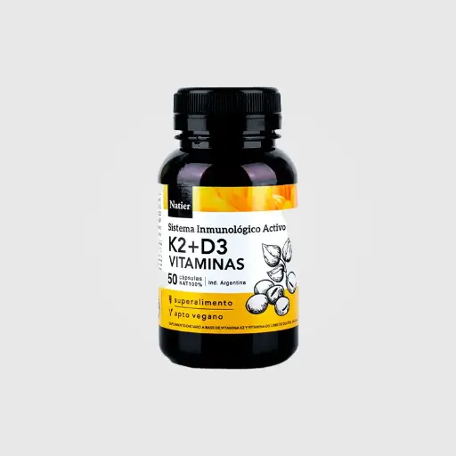 Vitamina K2 + D3 - Natier - 50 CAPS