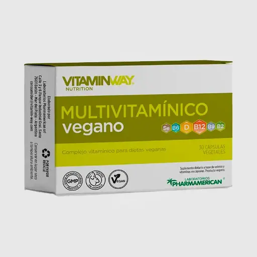 MULTIVITAMÍNICO VEGANO - VitaminWay - 30 CAPS