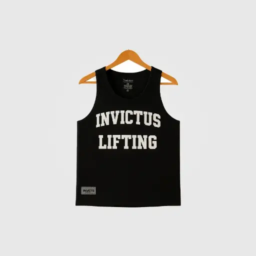 Musculosa Tank Lifting Black - INVICTUS