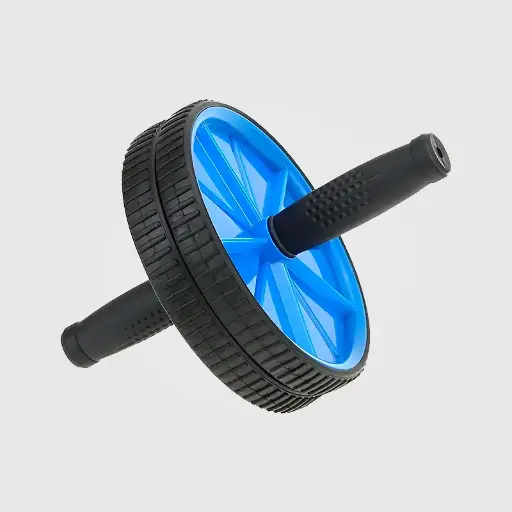 Rueda abdominal doble - Turquesa 