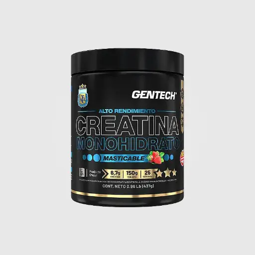 CREATINA MASTICABLE - Gentech - 150 TAB 
